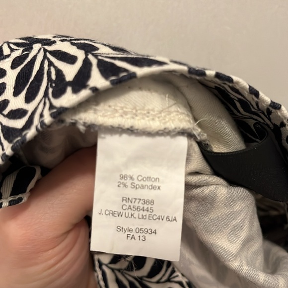 J Crew patterned pants - Picture 5 of 7